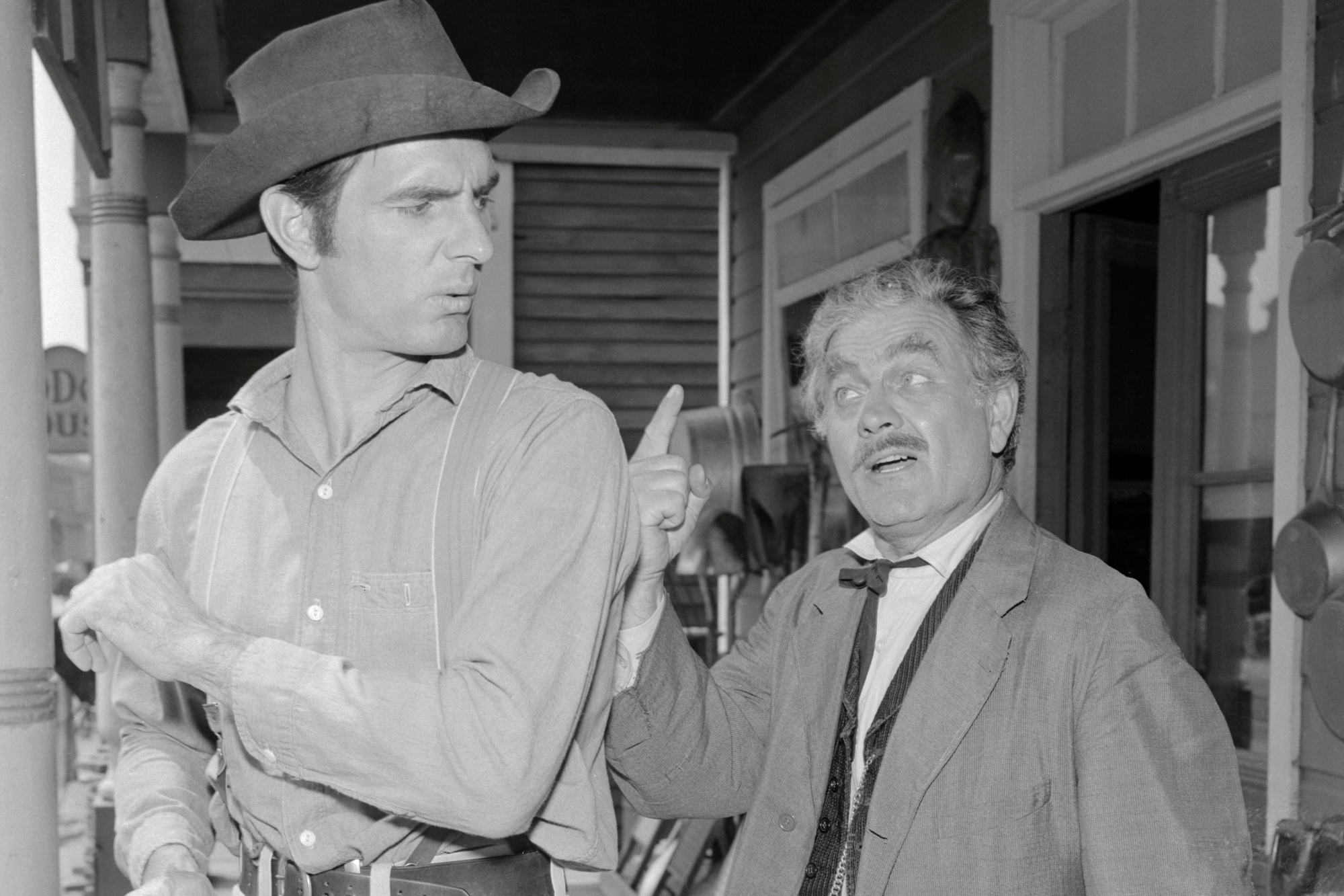 The ”gunsmoke” Cast Sided With Milburn Stone After He Got Into An Argument With A Producer